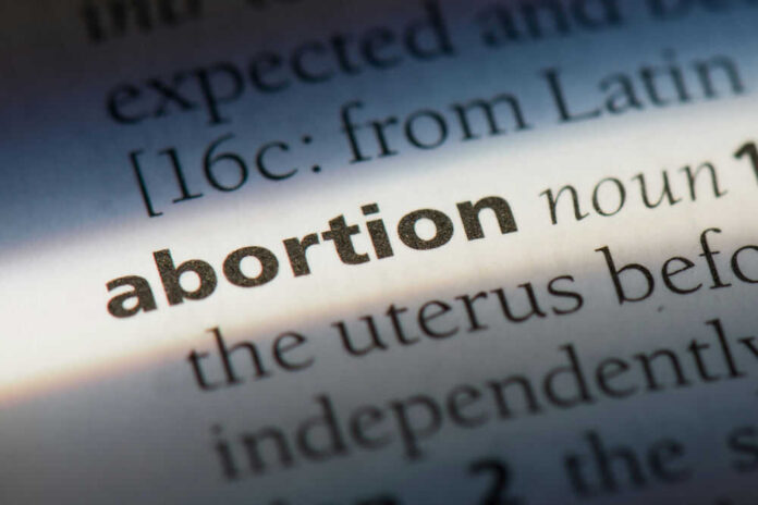 shutterstock706480540jpg The word abortion highlighted in a dictionary page