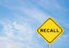 Recall sign