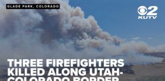 Three firefighters killed, two injured while fighting fires along Utah-Colorado border