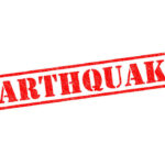 VIDEO: Double Quakes Slam Country Red stamp with the word EARTHQUAKE