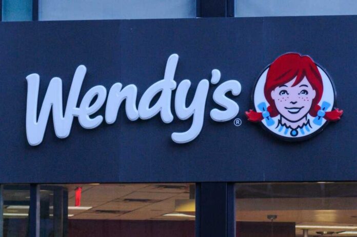 Wendy's restaurant sign featuring the logo and character