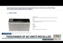 Air conditioners recalled over fire risk, and here's how to check